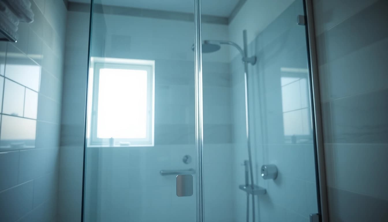 Erleben Sie die sonni Duschkabine 90x90 in einem eleganten Badezimmer mit modernem Design.