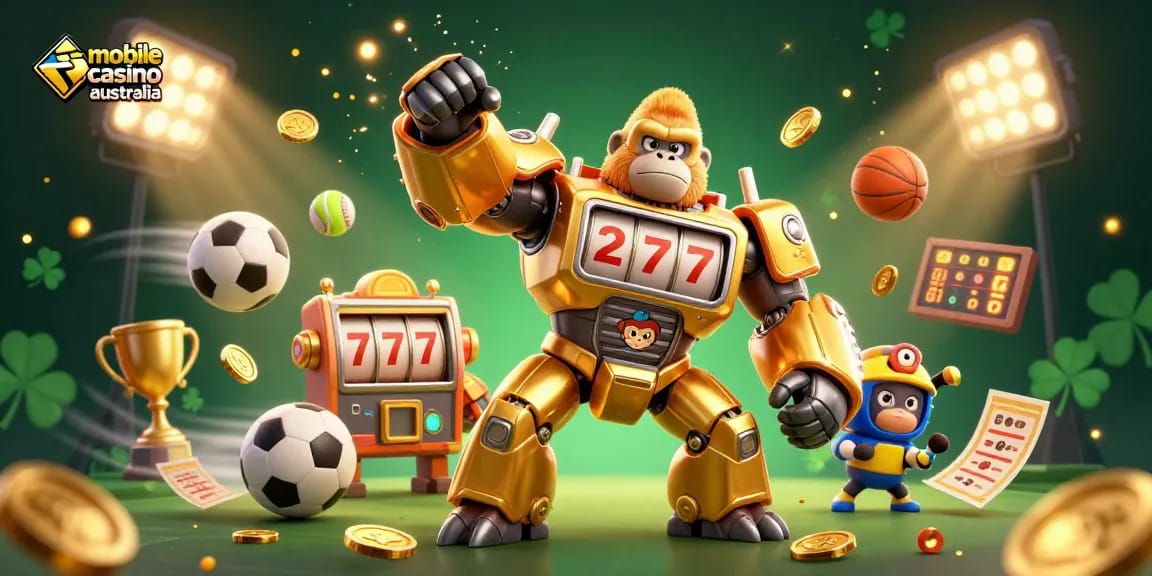 Experience exhilarating gameplay at mobile casino australia with dynamic sports-themed elements and top-notch visuals.