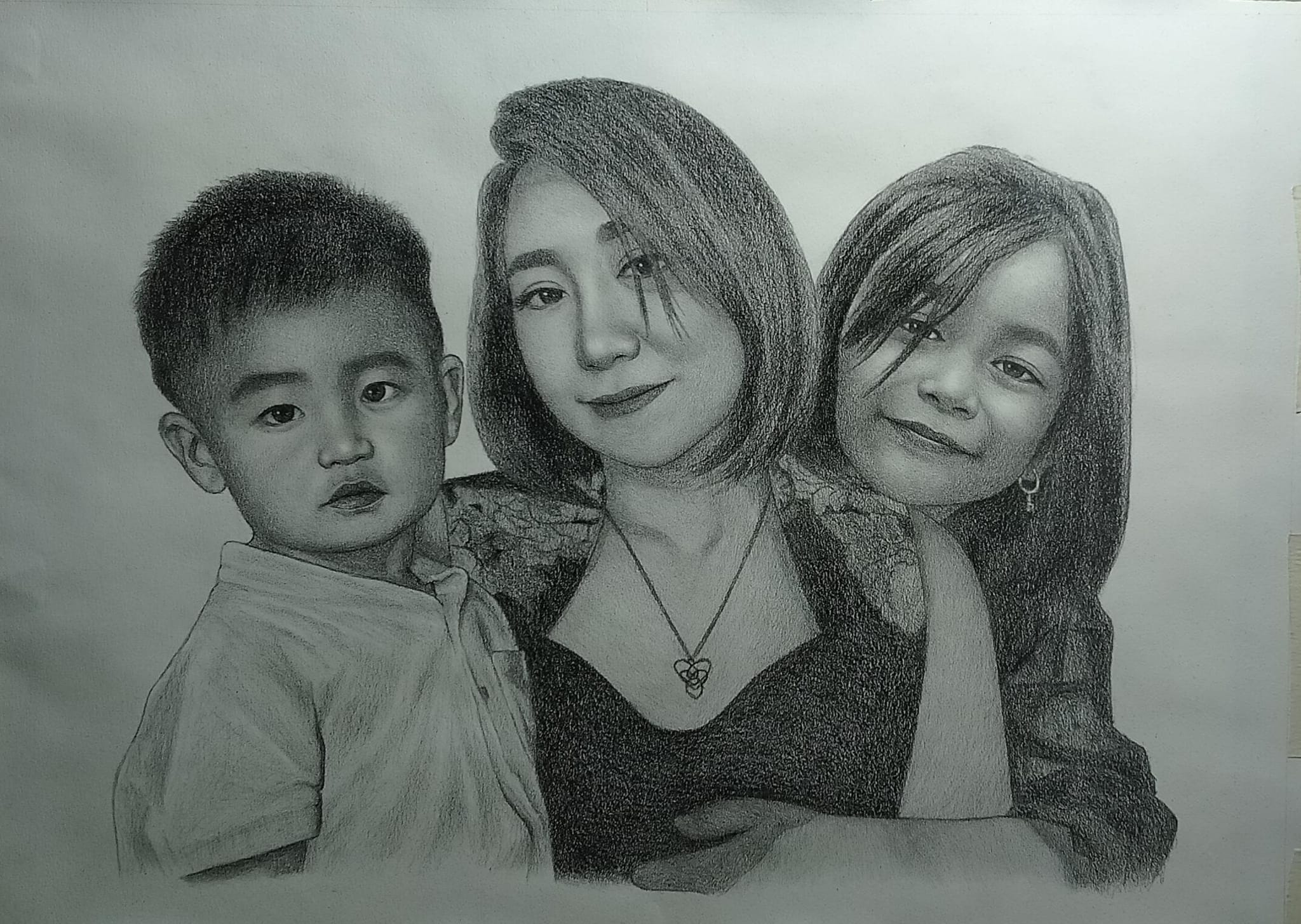 Foto malen lassen für deine Familie – Bestelle jetzt bei Families Portrait