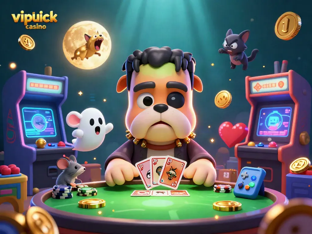 Experience the vibrant fun of vipluck casino with lively characters and engaging game elements!