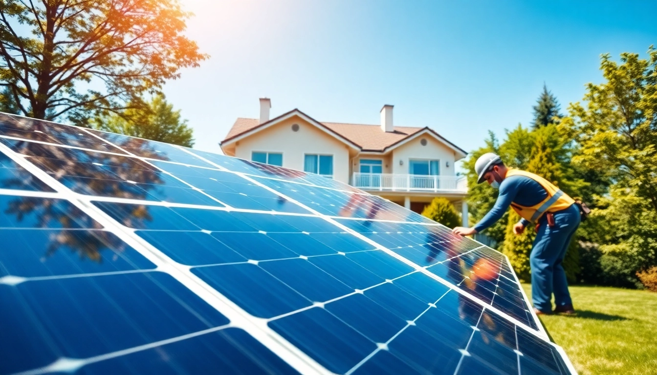 Steigern Sie Ihre Photovoltaik Leads mit innovativen Solarinstallationen in einem sonnigen Umfeld.