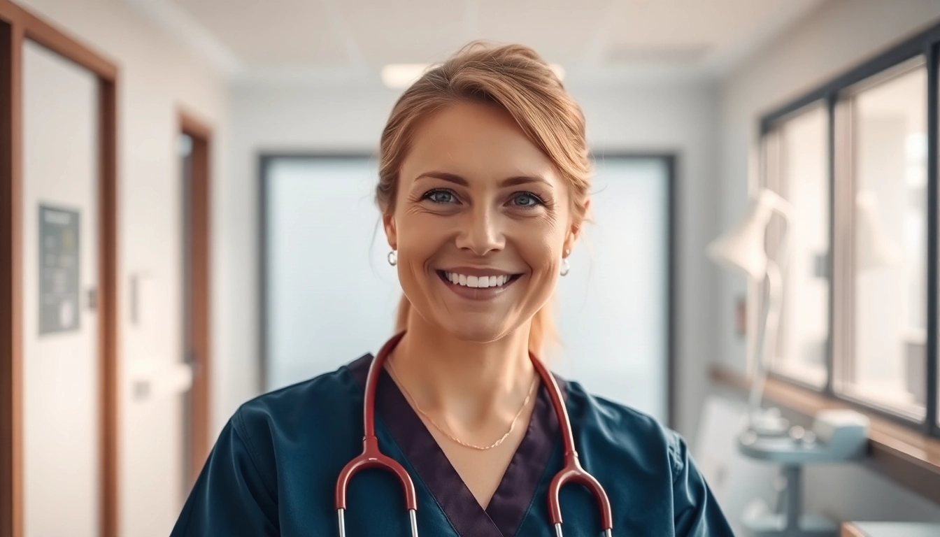 Compassionate pflegefachkraft providing care to patients in Hameln's healthcare environment