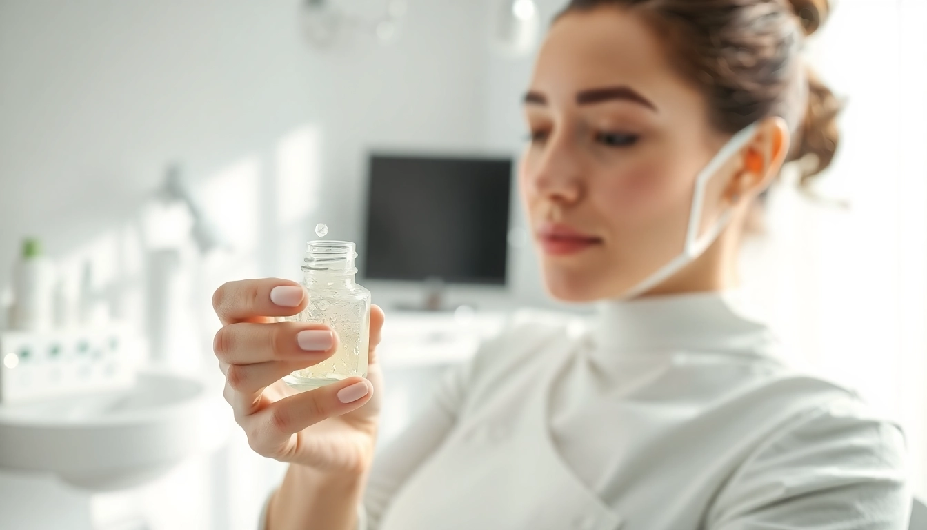 Exosome-Infusion mit professioneller Ästhetik im Behandlungsraum vorbereiten