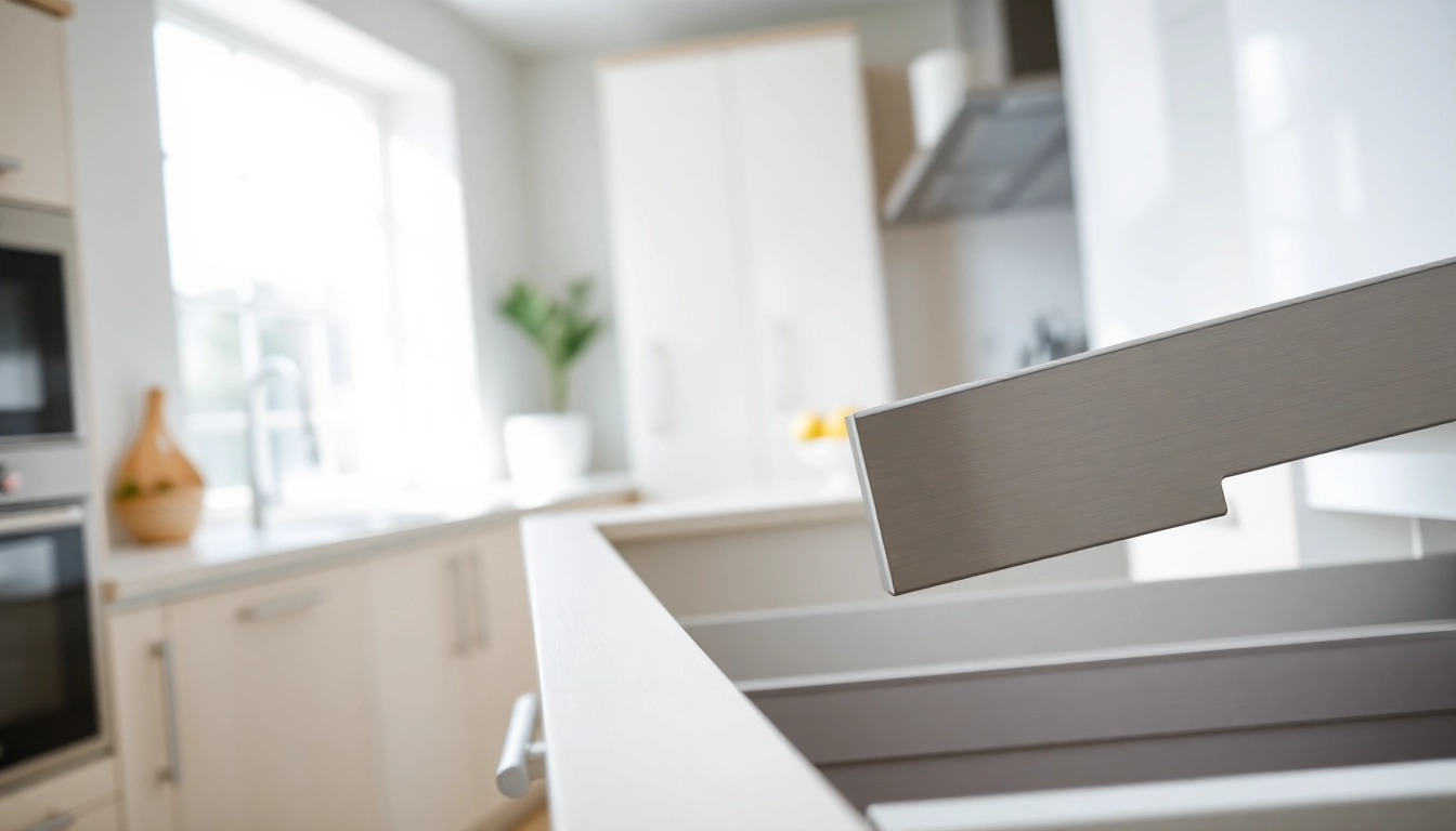Effiziente Nutzung des Metal Drawer System in modernem Küchendesign.