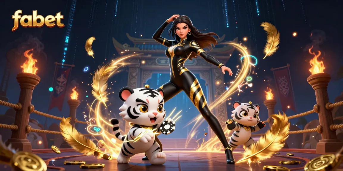 Experience high-stakes action with fabet amidst stunning casino visuals and thrilling elements.