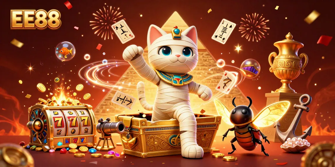Experience thrilling slots and gambling at EE88 with a lively casino scene.