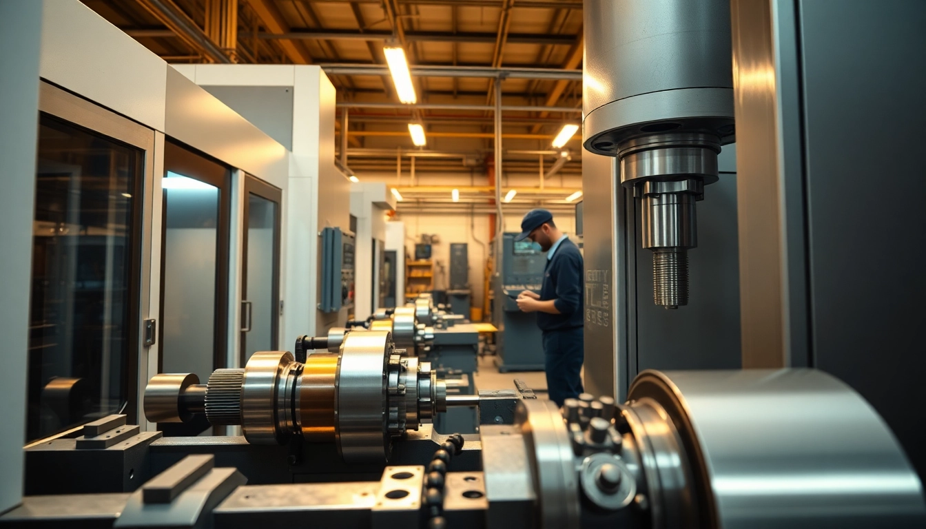 cnc fräsen dienstleister bietet präzise Fertigung in einem modernen Arbeitsumfeld.