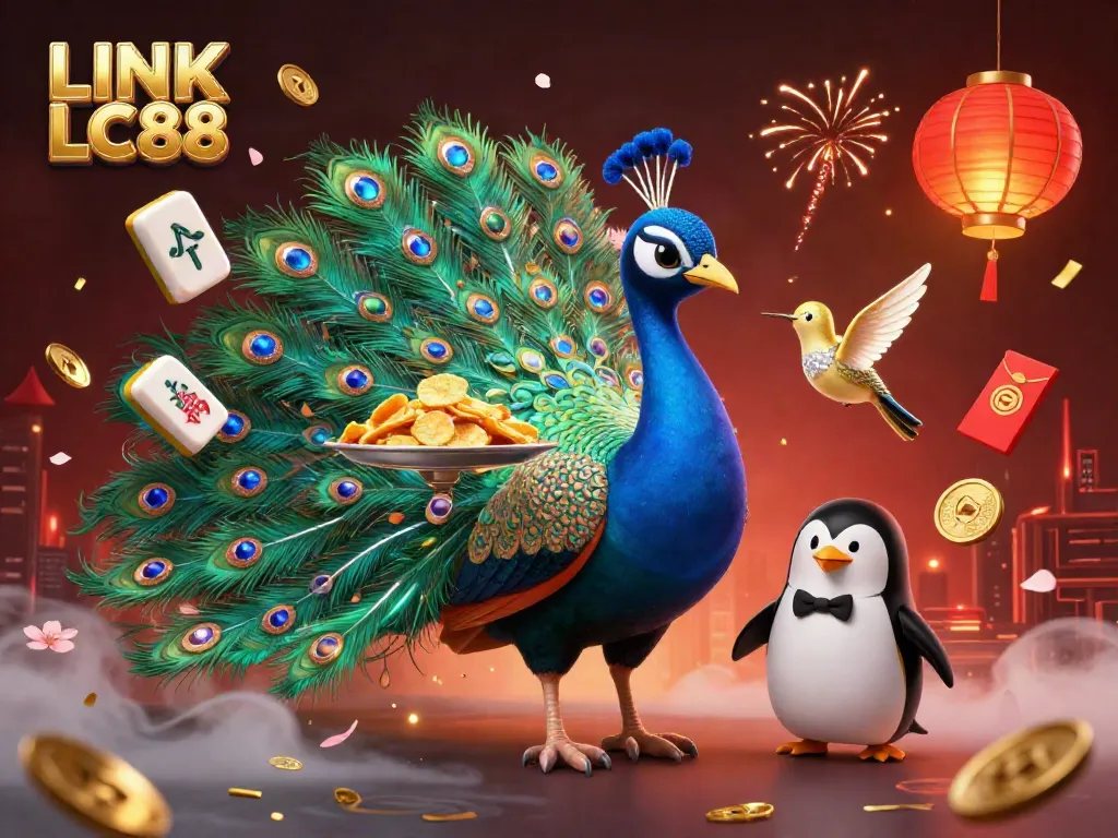Engage with the exciting LINK LC88 gaming experience alongside vibrant casino-themed elements.