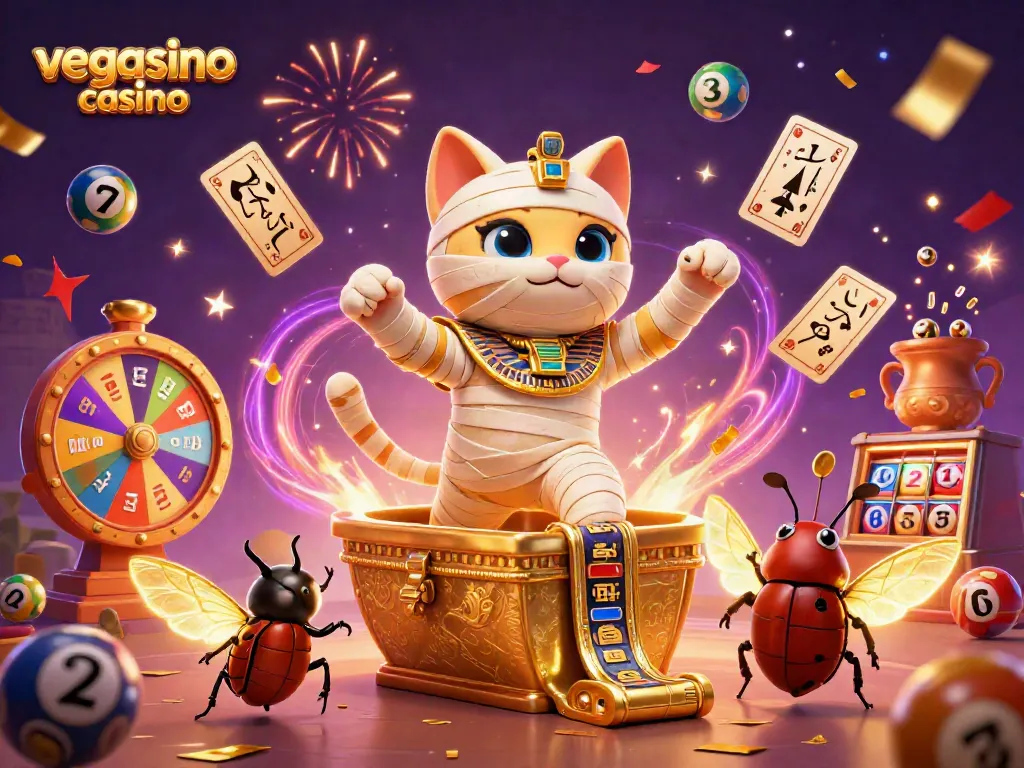 Feel the excitement at vegasino casino with colorful games and vibrant characters