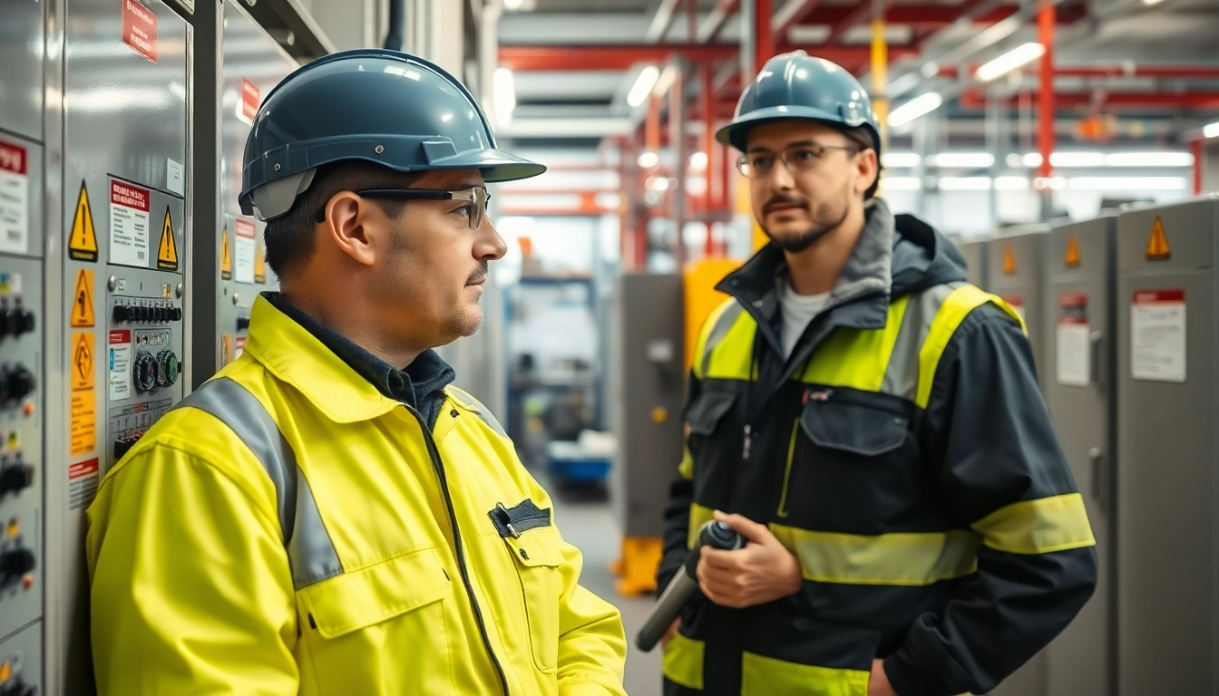 Erfolgreiche DGUV V3 Prüfung durch Fachtechniker, der elektrische Geräte überprüft.