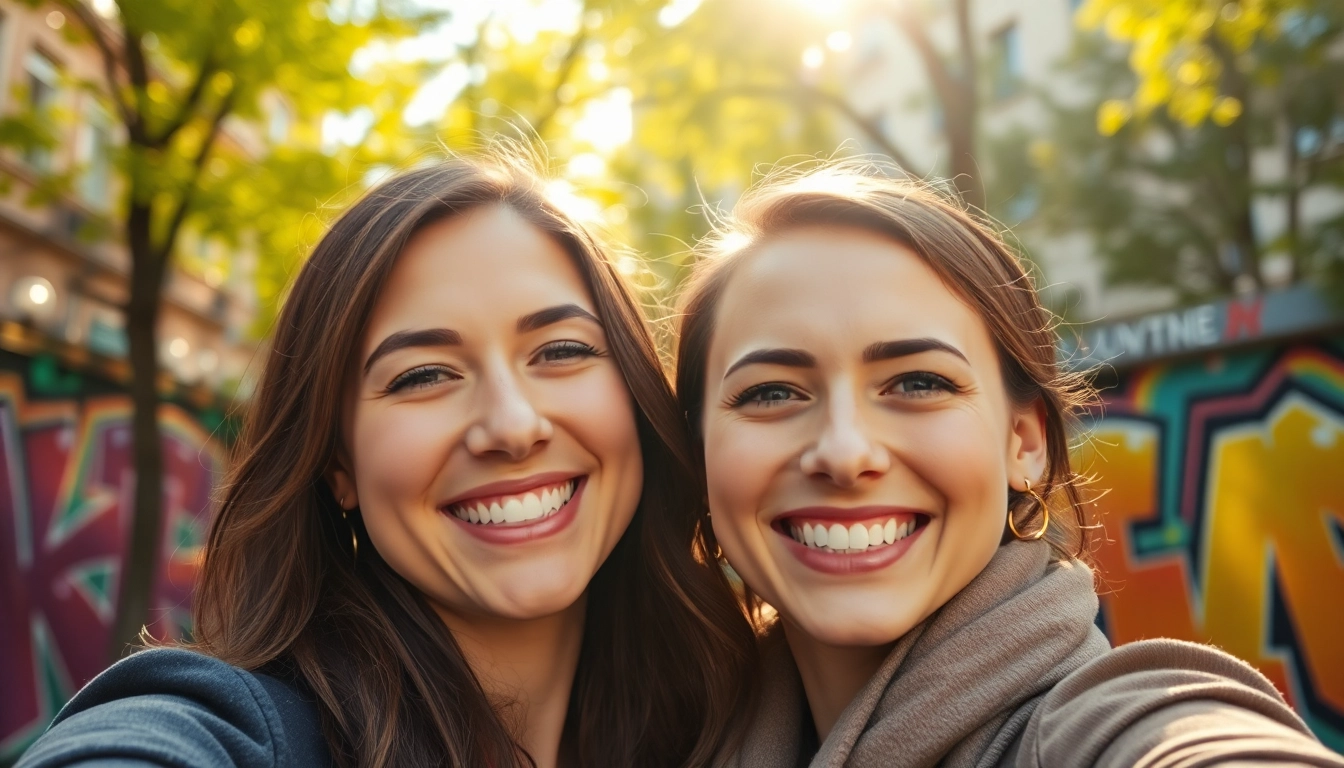Authentischer Fotograf für Tinder München bei einem Pärchen Fotoshooting in der Stadt.