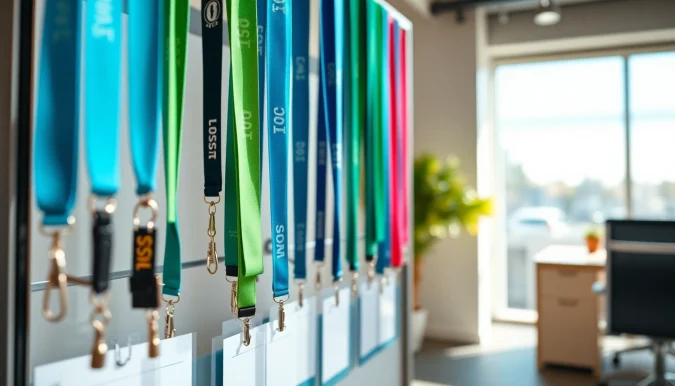 Messebedarf: Schlüsselbänder personalisieren &amp; Ausweisfächer bestellen