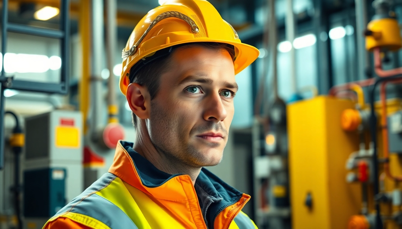 Professional conducting DGUV V3 Prüfung to ensure electrical safety in the workplace.