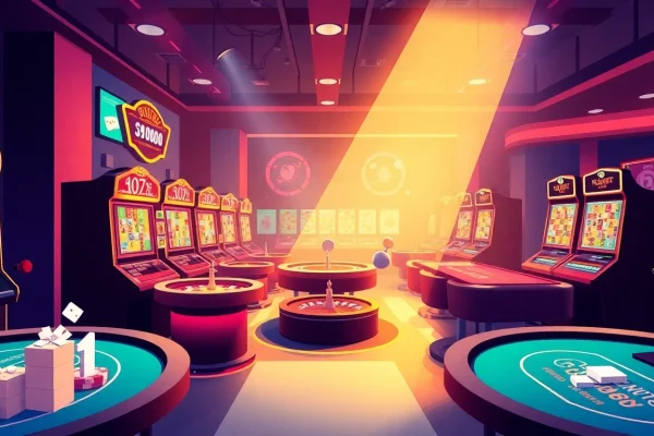 Experience thrilling gaming at casino online schweiz with vibrant slot machines and live table games.