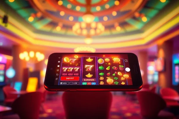 Entdecken Sie die beste Casino App in Deutschland mit aufregenden Spielautomaten auf dem Smartphone bei glamourösem Ambiente.