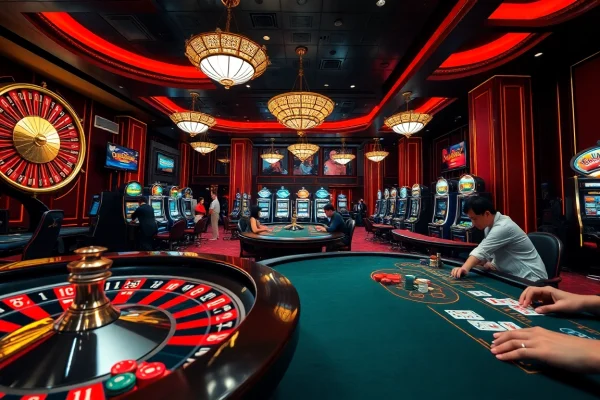Experience the thrill at Trang chủ 79KING with excitement at poker tables and roulette wheels.
