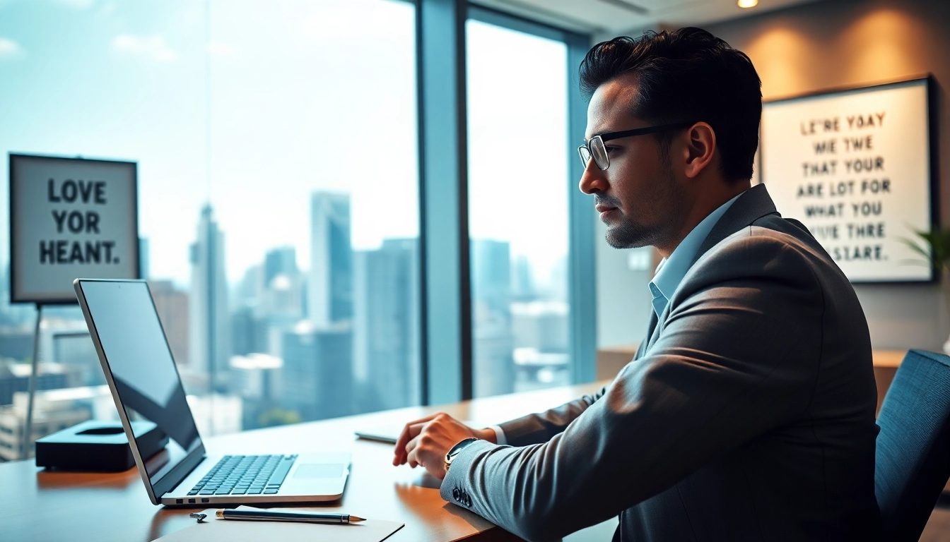 Headhunter Schweiz im modernen Büro mit energischer Atmosphäre und professioneller Ausstrahlung.