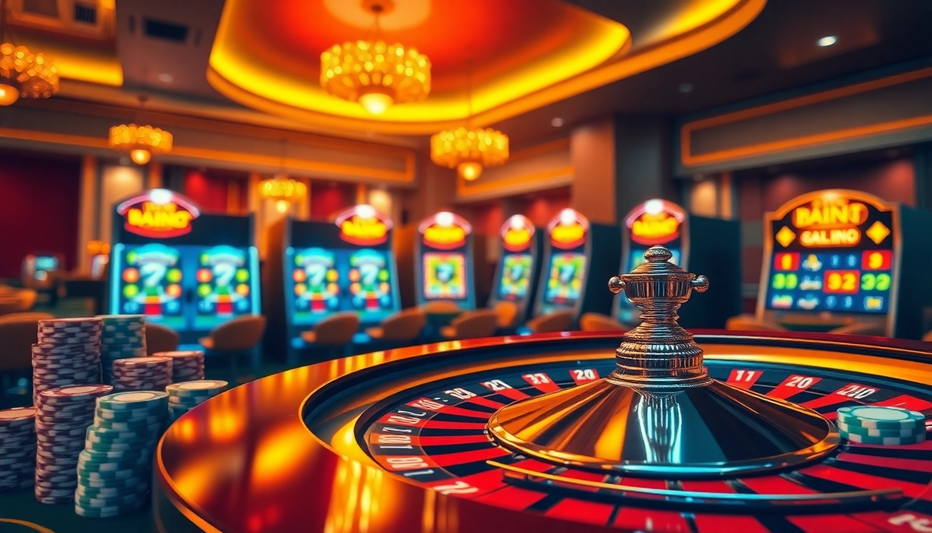 Experience the thrill of online gambling at https://88i8i.net/ with vibrant casino tables and exciting slot machines.