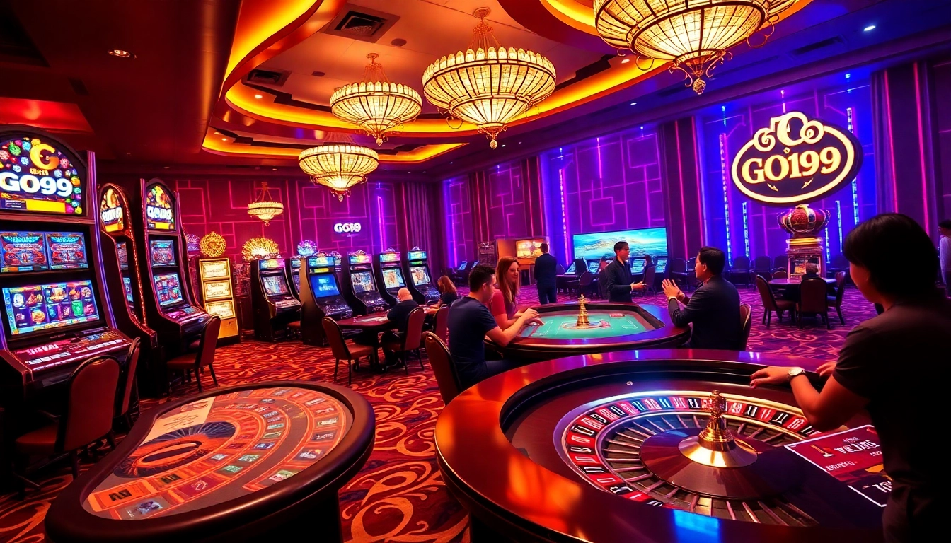 Experience the excitement of GO99 Trang Chủ with vibrant casino games and thrilling action.