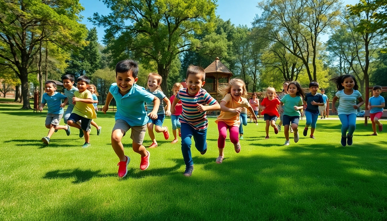 Bewegungsspiele fuer Kinder: Kreative Ideen fuer mehr Action